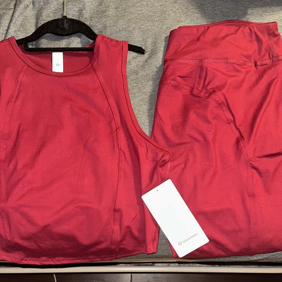 NWT Lululemon Athletica Burgundy Apparel size 12 - Picture 1 of 6